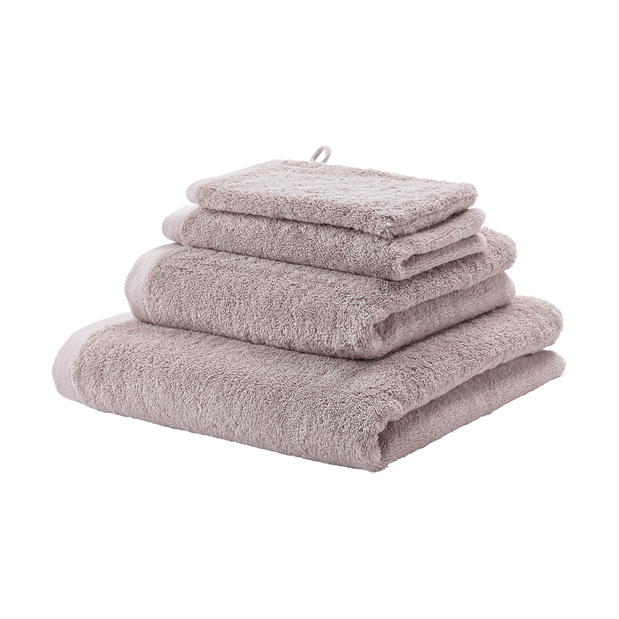 ZOLLNER Set De 10 Serviettes De Douche 50x100cm Bordeaux - Coton Absorbant Qualité Hôtelière - Lavables 95°C