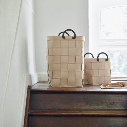 Aquanova wasmand DIX - kleur beige - www.bath-living.com