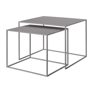 Blomus Fera set/2 bijzettafels Mourning Dove large (63233)