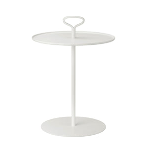 Blomus Porter bijzettafel Silk Grey (62226) randje omhoog