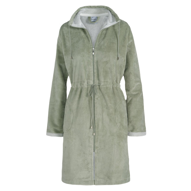 Vandyck badjas Chicago - kleur Salie, groen - maat S t/m XL