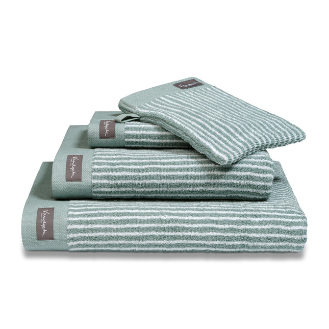 Vandyck badtextiel Home Petit Ligne (BAKC15101 190) - Pearl Blue