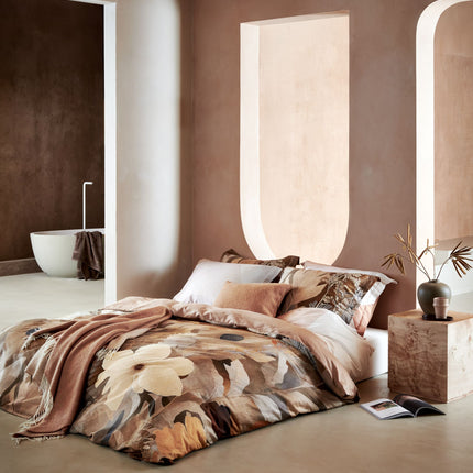 SCULPTED SAND dekbedovertrek Stone 200x220 cm