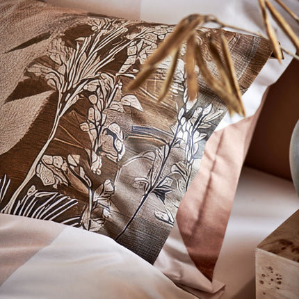 SCULPTED SAND dekbedovertrek Stone 200x220 cm