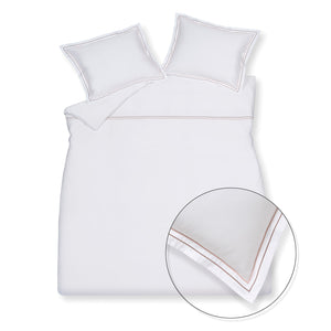 PURITY NAPELS dekbedovertrek Rosewood 140x220 cm