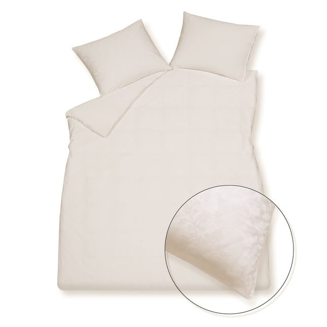 PURITY RAVENNA dekbedovertrek Cream Tan 240x220 cm