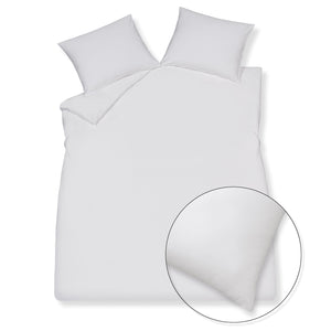 SATIN LUXE dekbedovertrek White 240x220 cm