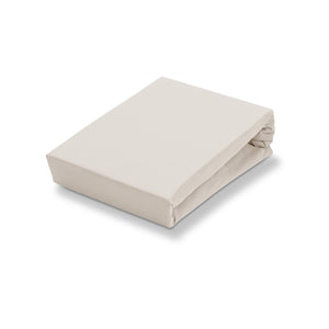 JERSEY SUPREME topper fitted sheet Butter