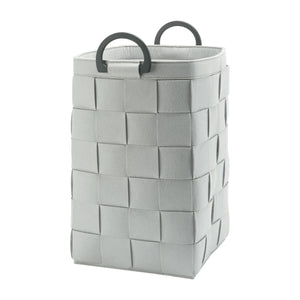 Dix Laundry Basket Silver Gray