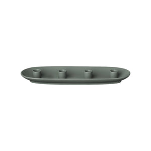 VELA lysestage Agave Grøn oval