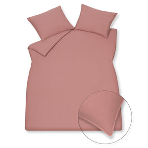 Wäsche Baumwollkissenbezug 60x70 cm Asche Rose (Baumwolle)