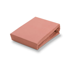 JERSEY SOFT topper hoeslaken Brick Dust