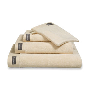<tc>HOME</tc> Mouliné Bleached Sand gæstehåndklæde (sæt/6)