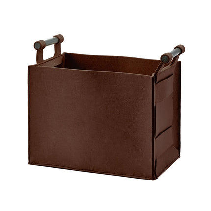 Luz Storage basket Maroon