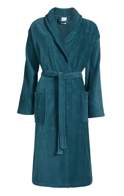 Prestige bathrobe faded denim