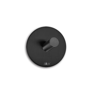 Peco håndklædekrog selv -fast (sort)