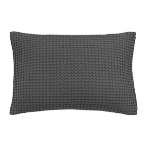 Home Pique Kissenbezug von schwarz 40x55 cm