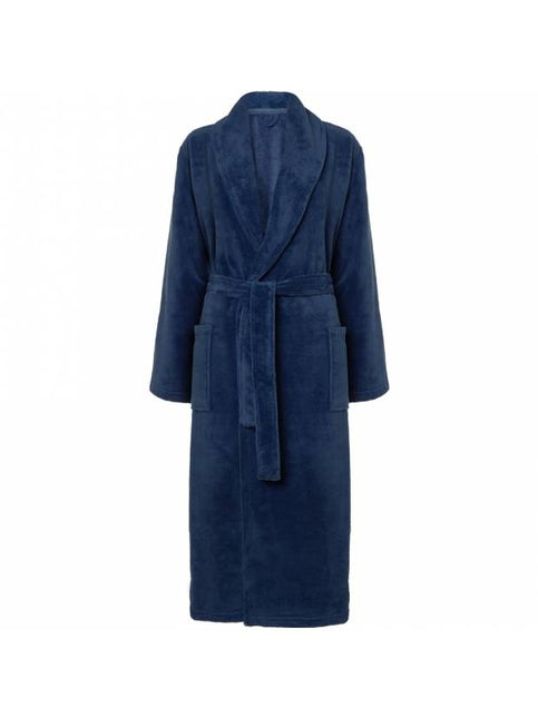 Beaumont Bathrobe Navy-036