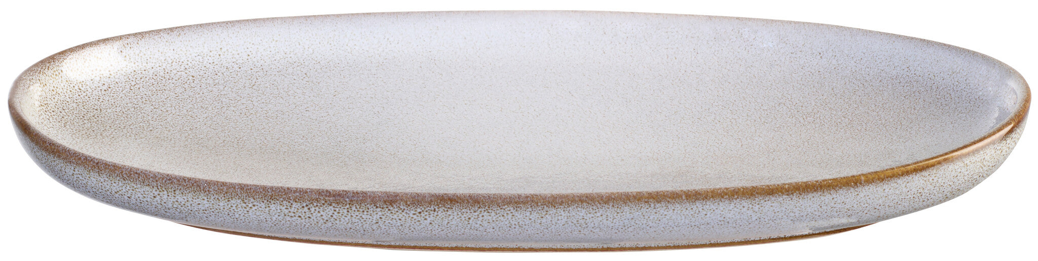 Saisons flat plate oval 20 cm Sand