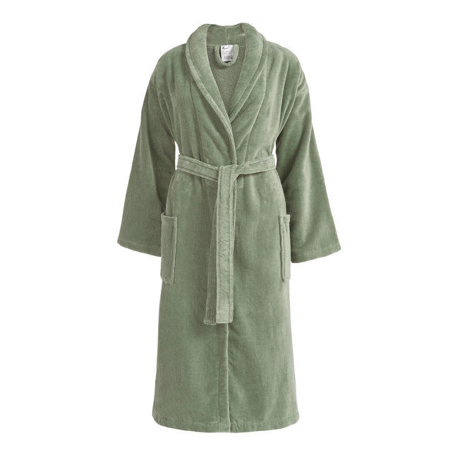 Prestige bathrobe smoke green
