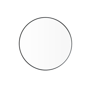 Rim Wall Mirror Black 50 cm