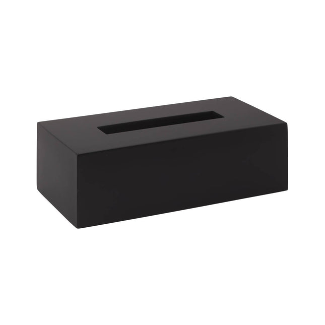 Moon Tissue holder Black