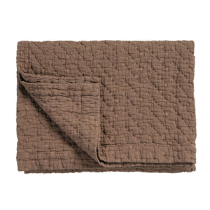 PURE 10 bedspread Brownie 260x260 cm