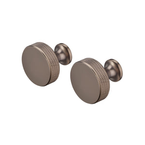 ROF wall hook round Burned Metal (set/2)