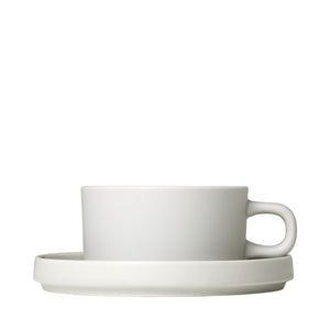 PILAR 2 tasses à thé 170ml avec soucoupe Moonbeam
