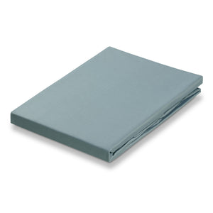 Drap-housse SATIN SOFT Bleu Perle
