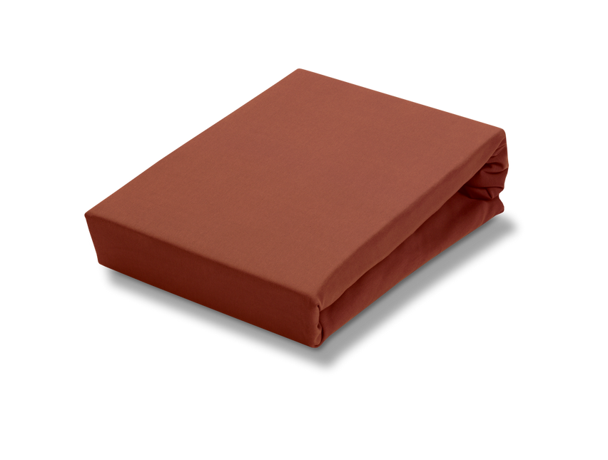 Jersey Supreme Topper Hoeslaken Rusty Brown