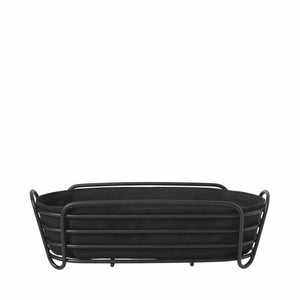 Delara bread basket 32x14 cm (black)