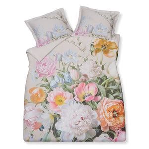 Fleur Festive Duvet Cover Creme Tan 140x220 cm