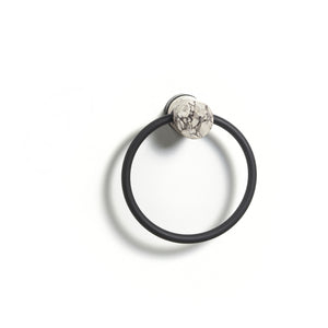 NERO towel ring Alba