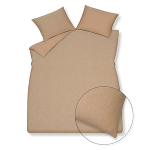 Housse de couette PURE 85 Praliné 240x220 cm