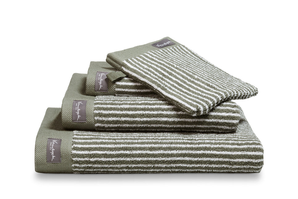 Towel 60x110 cm Home Petit Ligne Olive-113 (set/3)