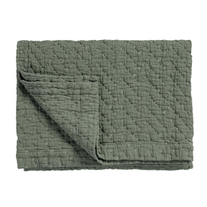PURE 10 bedspread Sage Green 180x260 cm