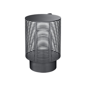 OLEA windlicht Gunmetal (medium)