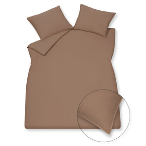 Wäsche Baumwollduvet Cover 140x220 cm Brownie (Baumwolle)