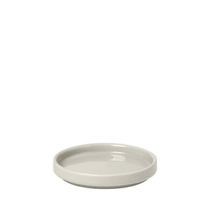 PILAR flad plade 10 cm Moonbeam (sæt/4)