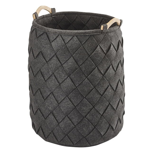 Amy laundry basket Dark Gray