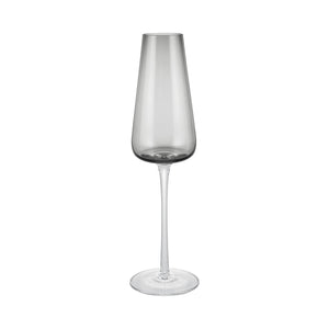 Belo champagne en verre fumée (set / 2)