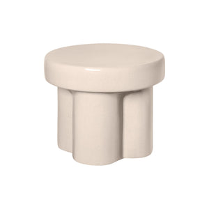 TORU side table Lily White low