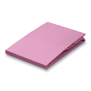 Percale angepasstes Blatt Pink
