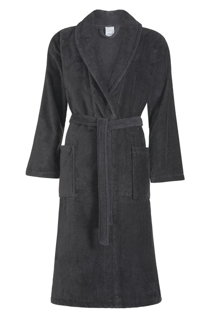 Prestige bathrobe dark gray