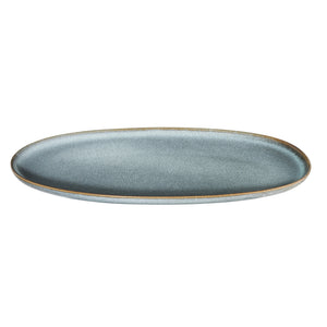 SAISONS plat bord ovaal 29 cm Denim