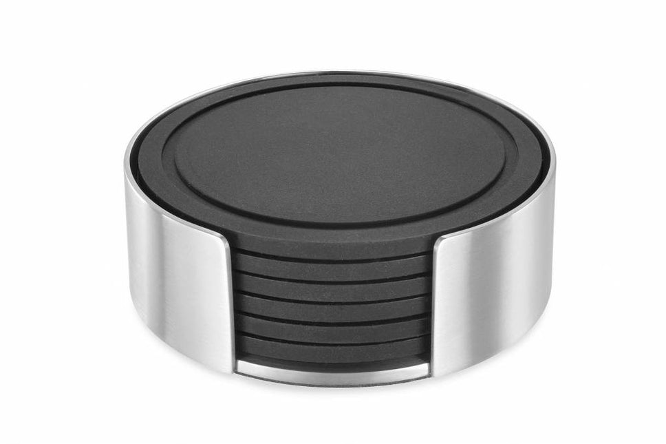 Vetro Glass Onderter Set/6 with Holder (Mat)