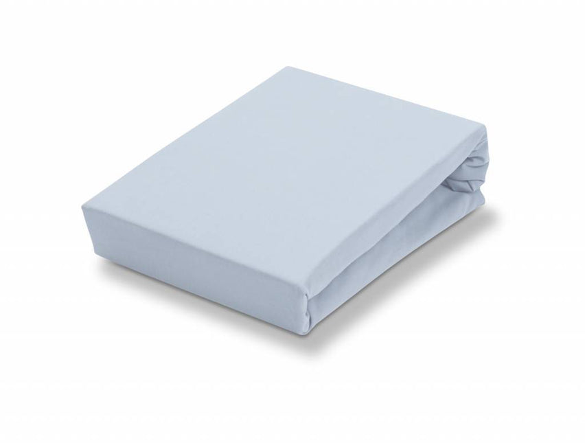 Jersey Supreme fitted sheet Blue