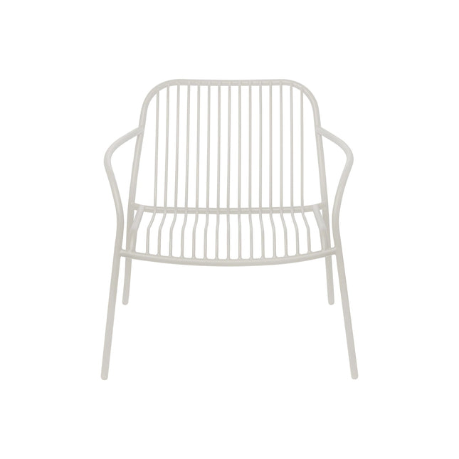 YUA WIRE loungestoel Silk Grey