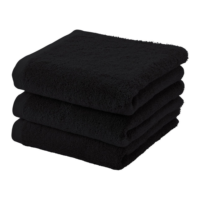 London Towel Black 55x100 cm (set/3)